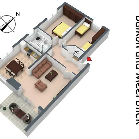 - Strandstr. 24 Apartman *